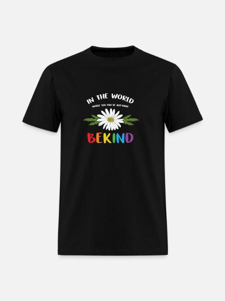Be Anything Be Kind Pride - Men's T-Shirt - black
