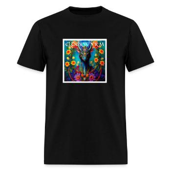 Elderwyrm Band Merch T Shirt - Men's T-Shirt - black - Front - Jose (178cm)