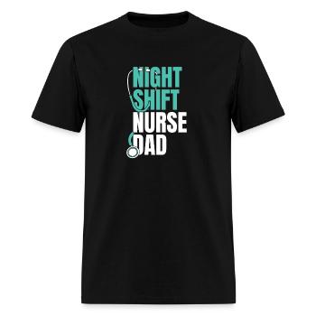 Nurse Nursing Stethoscope - Men's T-Shirt - black - Front - Jose (178cm)