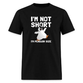 Pingouin pour Oiseau Pingouin - T-shirt Homme - noir - Devant - Jose (178cm)