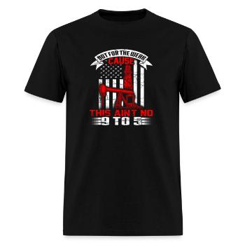 Le travailleur des champs pétrolifères de la plate-forme pétrolière n’est pas pour les faibles - T-shirt Homme - noir - Devant - Jose (178cm)