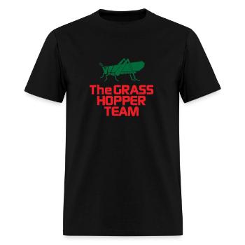 The Grasshopper Team - Men's T-Shirt - black - Front - Jose (178cm)
