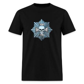 Iron Cross With A ull - Men's T-Shirt - black - Front - Jose (178cm)