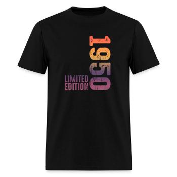 1950 Year 1950 Birth Vintage Since 1950 Retro 1950 - Men's T-Shirt - black - Front - Jose (178cm)