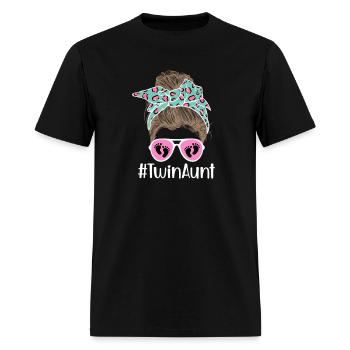 Twin A Messy Bun A Of Twins Twin Aie Of Twins - Men's T-Shirt - black - Front - Jose (178cm)