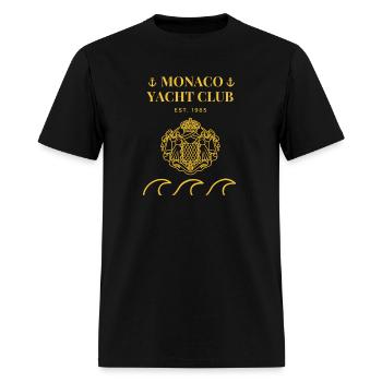 Monaco Yacht - Men's T-Shirt - black - Front - Jose (178cm)