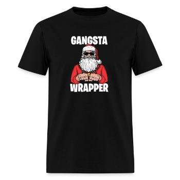 Gangsta Wrapper - T-shirt Homme - noir - Devant - Jose (178cm)