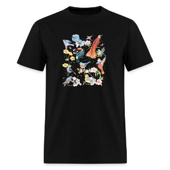 Bird Types Of Birds - Men's T-Shirt - black - Front - Jose (178cm)