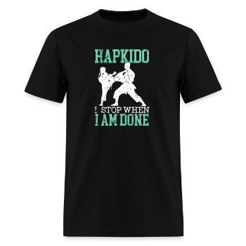 Hapkido Korean Martial Self Defense Martial - Men's T-Shirt - black - Front - Jose (178cm)