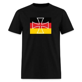 Iron Cross Eisernes Kreuz Germany - Men's T-Shirt - black - Front - Jose (178cm)
