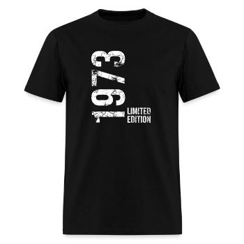 50e anniversaire 50 ans homme femme - T-shirt Homme - noir - Devant - Jose (178cm)