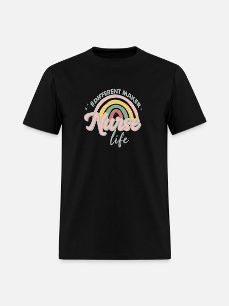 Nurse life - Men's T-Shirt - black