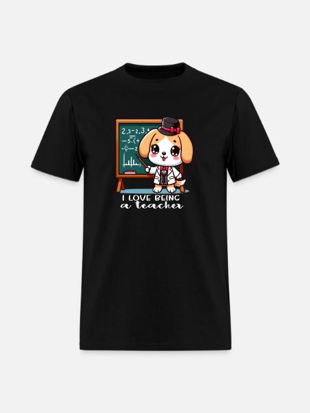 I Love Being a Teacher - Men's T-Shirt - black