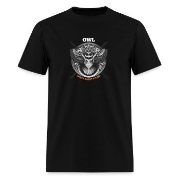 Sharp night vision - Men's T-Shirt - black - Front - Jose (178cm)