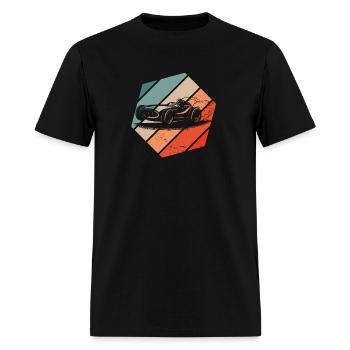 American open wheel racing - Men's T-Shirt - black - Front - Jose (178cm)
