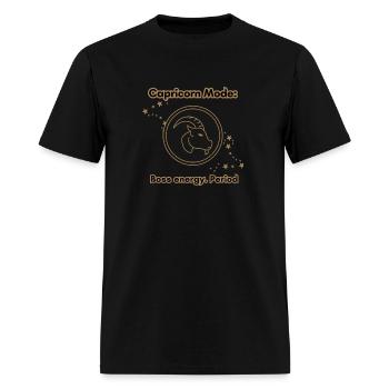 Capricorn Zodiac Sign - Men's T-Shirt - black - Front - Jose (178cm)