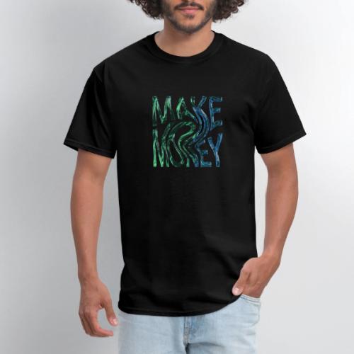 Make Money Neon 3D - Men's T-Shirt