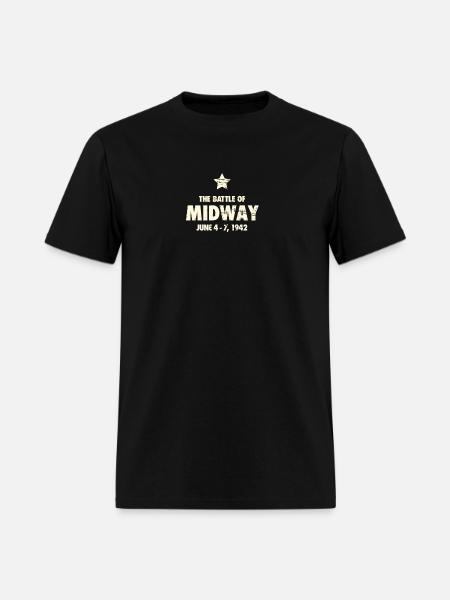 Battle Of Midway - World War 2 / WWII - Men's T-Shirt - black