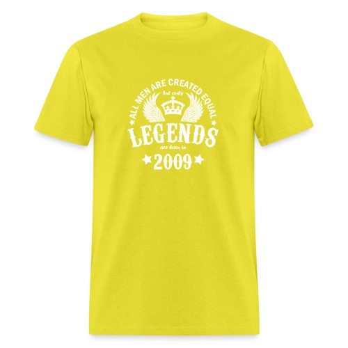 Legends are Born in 2009 - Men's T-Shirt