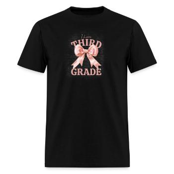 I Love Third Grade - Men's T-Shirt - black - Front - Jose (178cm)