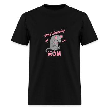 mom in the world - Men's T-Shirt - black - Front - Jose (178cm)