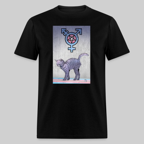 Trans Satanic Cat - Men's T-Shirt