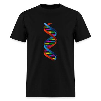 DNA SHIRT - Men's T-Shirt - black - Front - Jose (178cm)