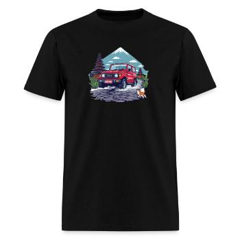 GAMBAR MOBIL - Men's T-Shirt - black - Front - Jose (178cm)