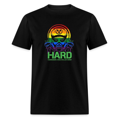 Rainbow Gasmask for Black - Men's T-Shirt