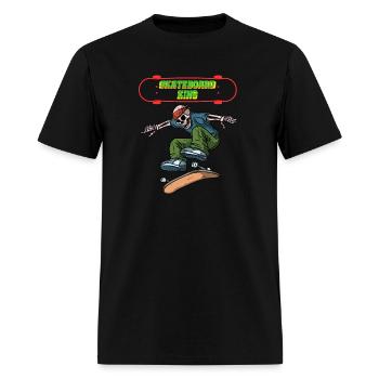 Skateboard king, Skateboard, Skateboard sport - Men's T-Shirt - black - Front - Jose (178cm)