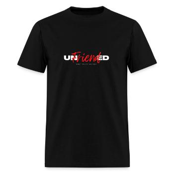 Unfriended, Design The Best - Men's T-Shirt - black - Front - Jose (178cm)