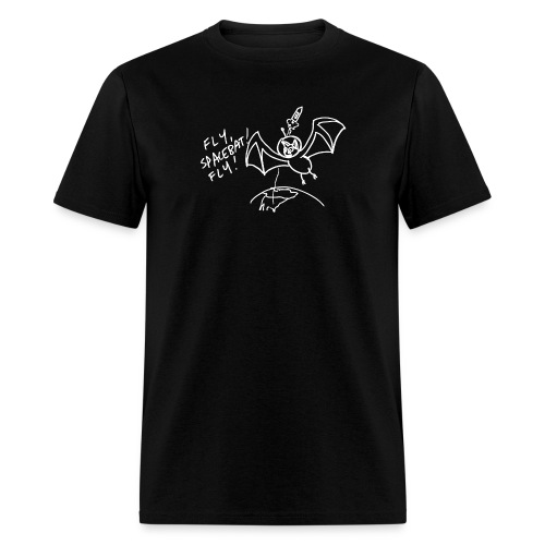 Fly Space Bat Fly Ladie's Tee (Dark) - Men's T-Shirt