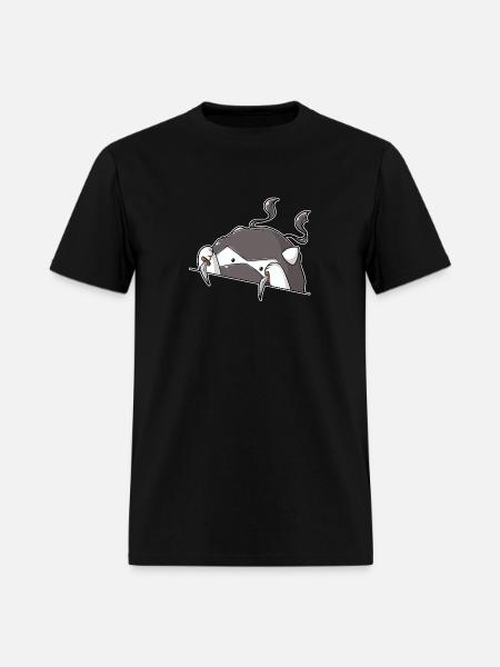 Cat DnD Rogue - Men's T-Shirt - black