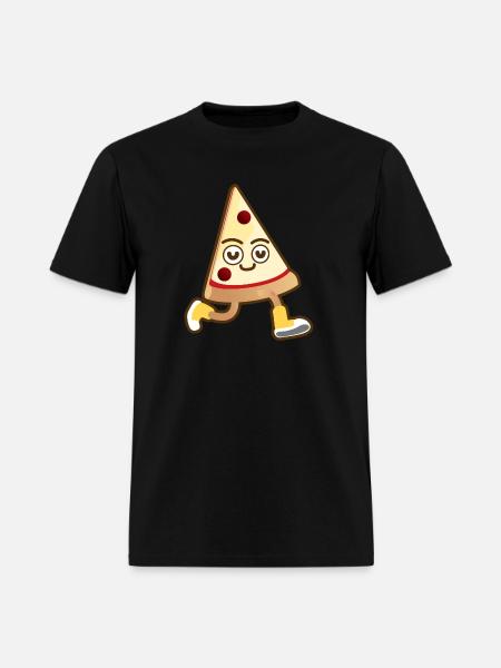 Pizza Slice - Men's T-Shirt - black