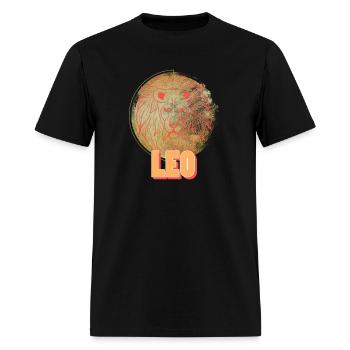 LEO - Men's T-Shirt - black - Front - Jose (178cm)