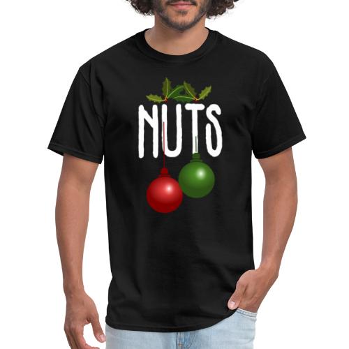 Chest Nuts Matching Chestnuts Funny Christmas - Men's T-Shirt