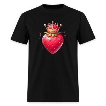 Berry Crown Royal strawberry - Men's T-Shirt - black - Front - Jose (178cm)