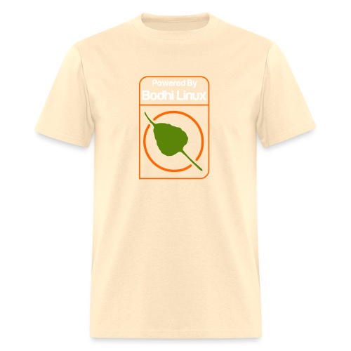 Powered by Bodhi Linux - Men's T-Shirt