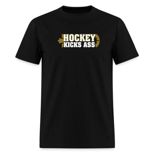 Hockey Kicks Ass - Men's T-Shirt