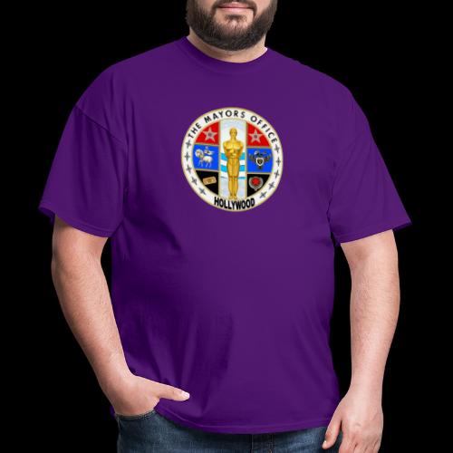 MAYOR of HOLLYWOOD Seal - Men's T-Shirt