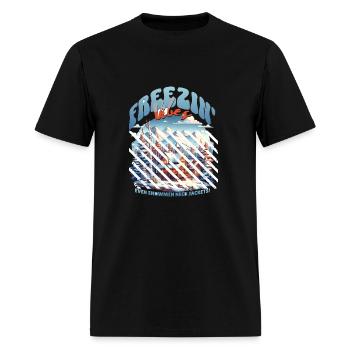 freezing vibes 01 - Men's T-Shirt - black - Front - Jose (178cm)