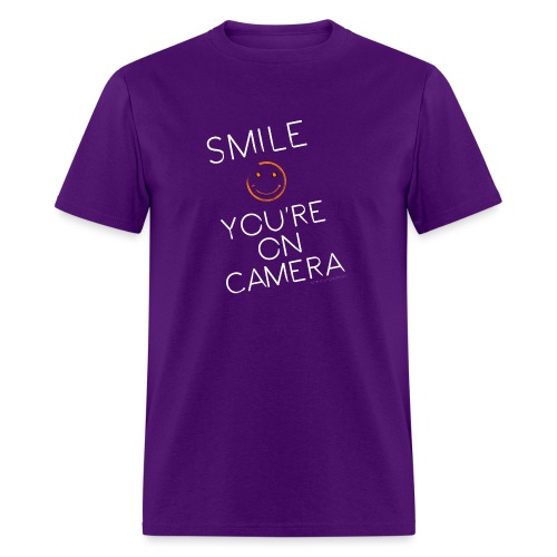 Smiley Cam Alert - Men's T-Shirt
