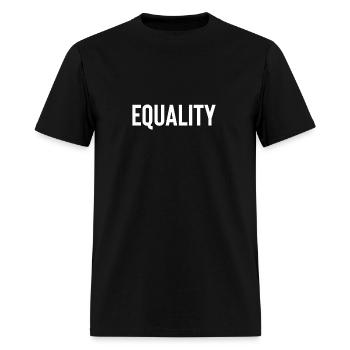 Equality - Men's T-Shirt - black - Front - Jose (178cm)