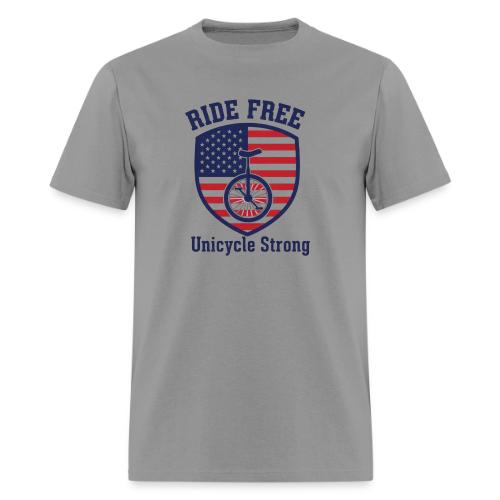 Ride Free Uni Strong - Men's T-Shirt