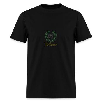 Winner - Men's T-Shirt - black - Front - Jose (178cm)
