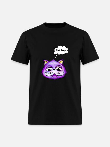 Cat Trap - Men's T-Shirt - black
