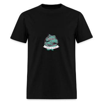 Barber shop - Men's T-Shirt - black - Front - Jose (178cm)