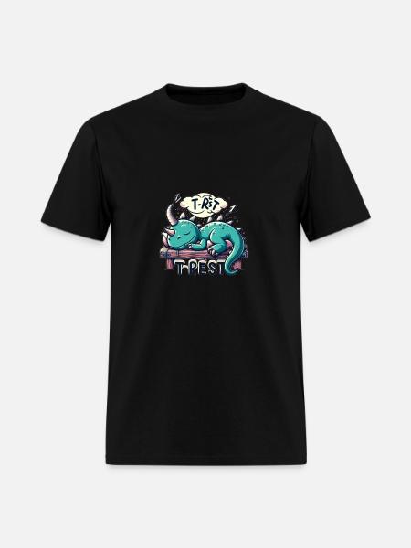 T-Rest - Men's T-Shirt - black