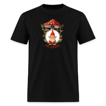 Om Gnome - Men's T-Shirt - black - Front - Jose (178cm)