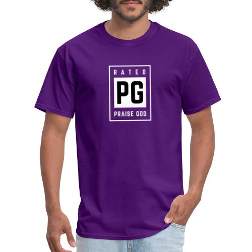 Rated PG: Praise God - Men's T-Shirt